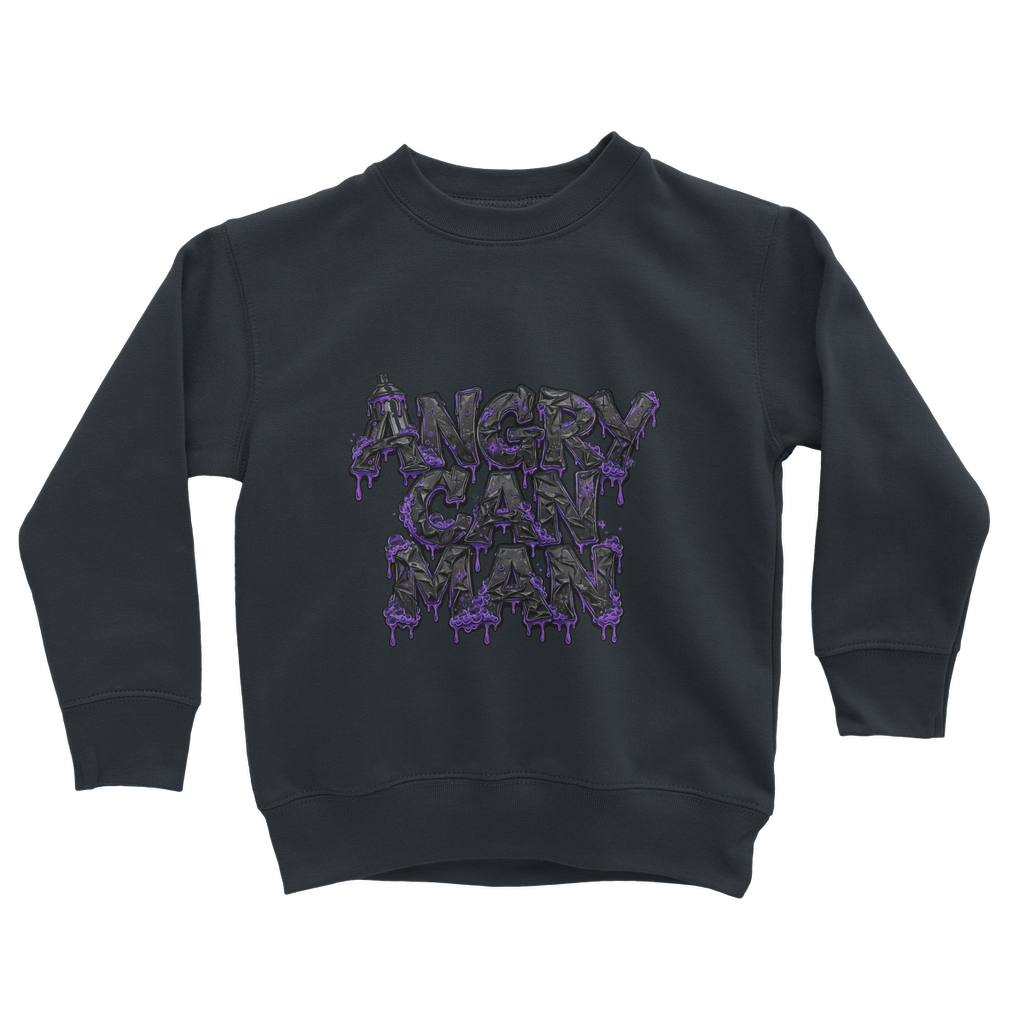 ANGRY CAN MAN 3.0 Classic Kids Sweatshirt