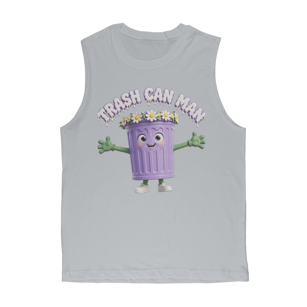 TRASH CAN MAN Premium Adult Muscle Top