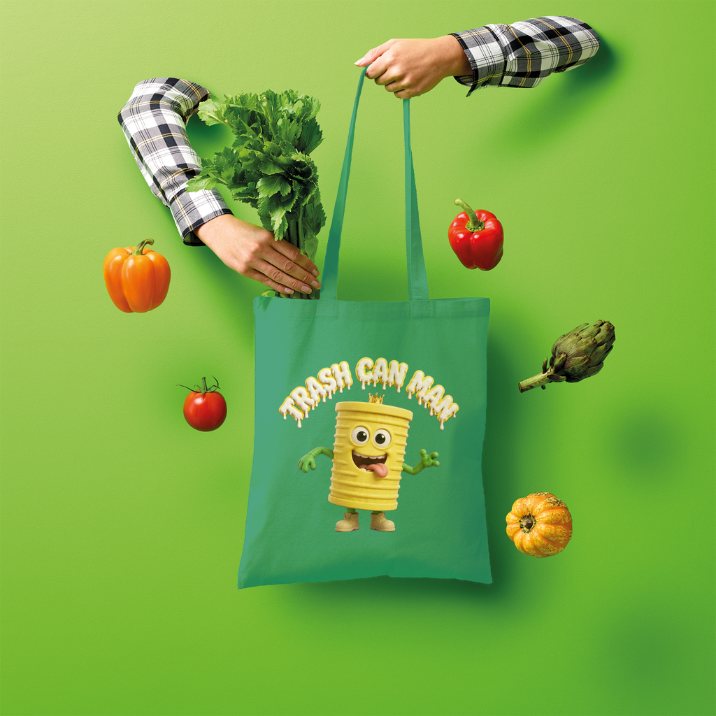 TRASH CAN MAN Shopper Tote Bag