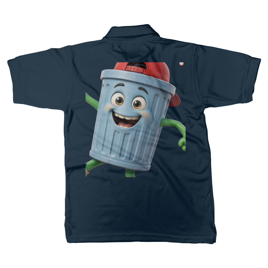 TRASH CAN MAN Classic Women's Polo Shirt