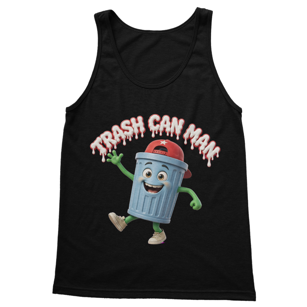 TRASH CAN MAN Classic Adult Vest Top
