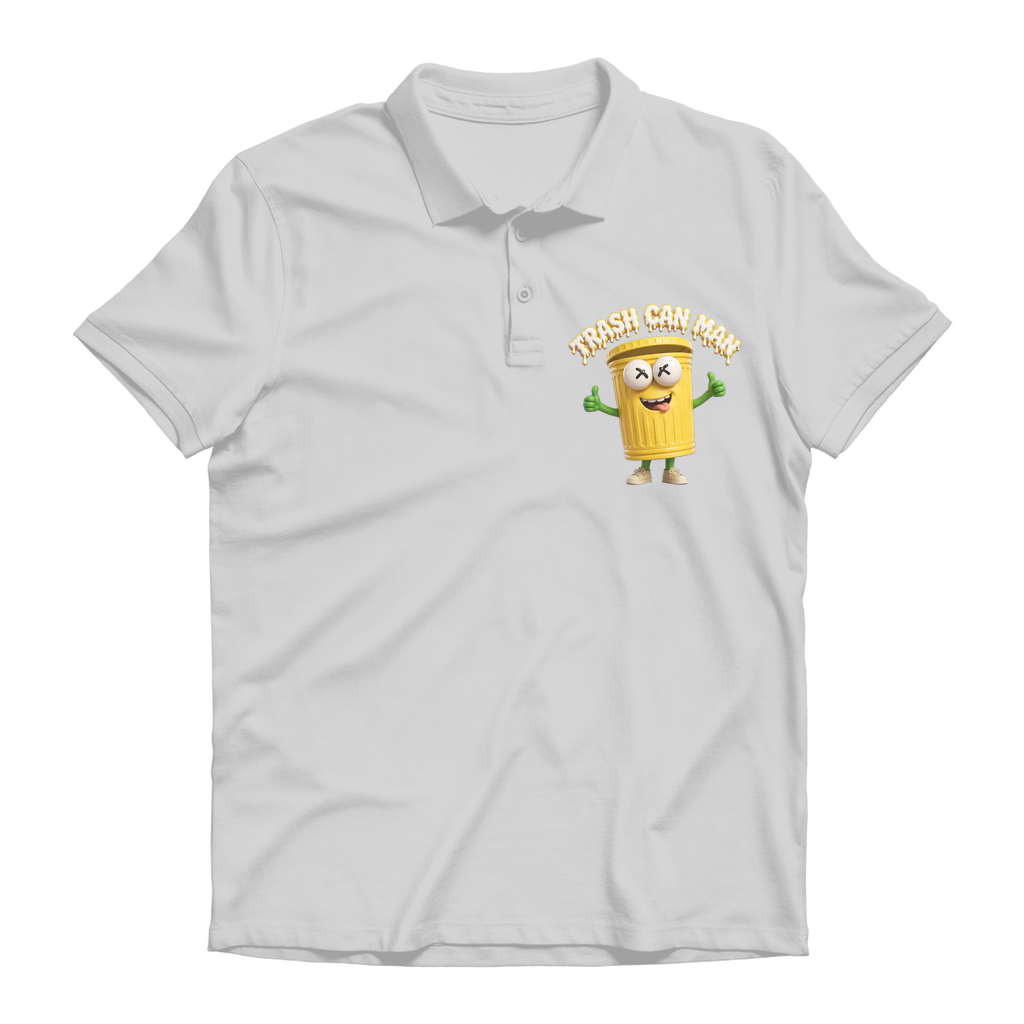 TRASH CAN MAN Premium Adult Polo Shirt