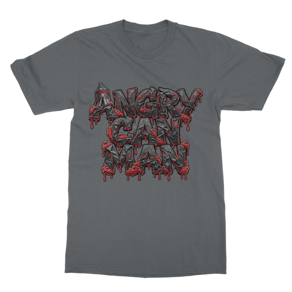 ANGRY CAN MAN 2.0 Classic Heavy Cotton Adult T-Shirt