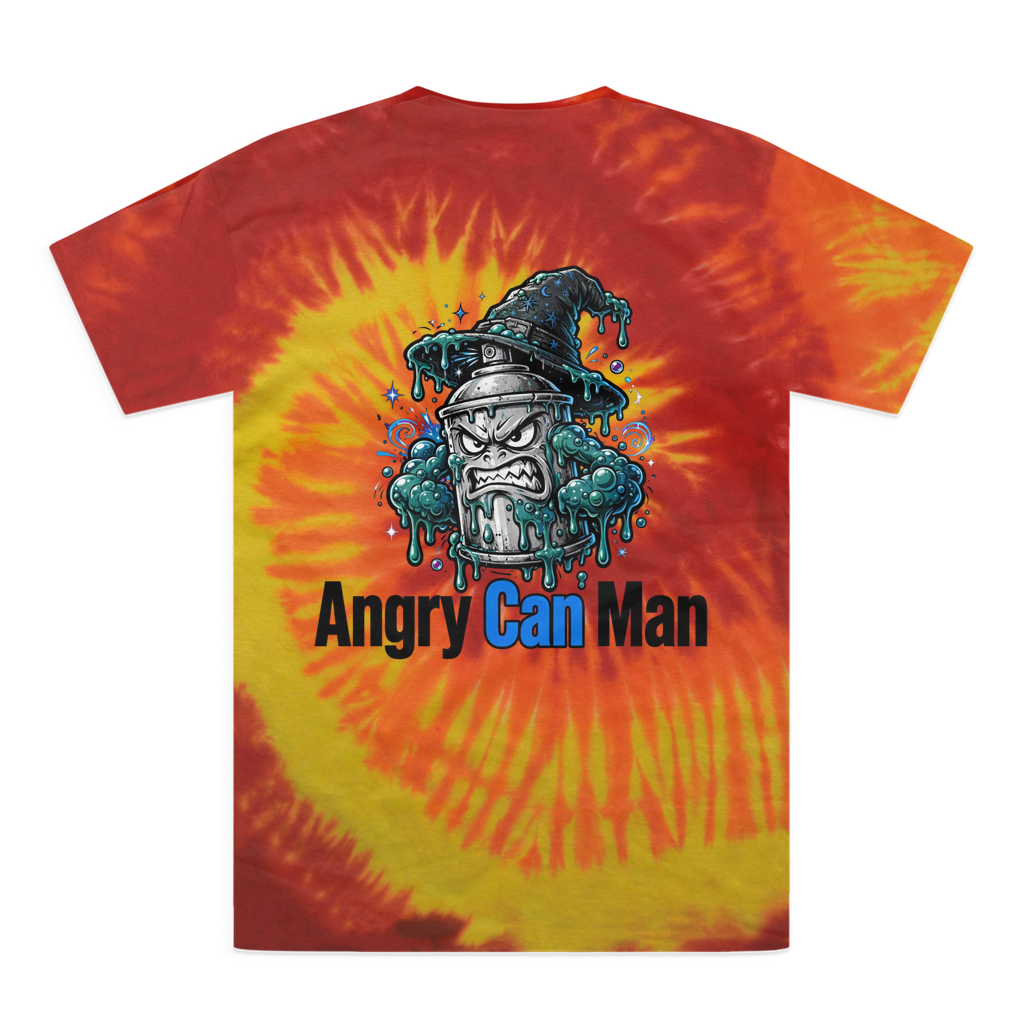 ANGRY CAN MAN 2.0 Tie-Dye T-Shirt