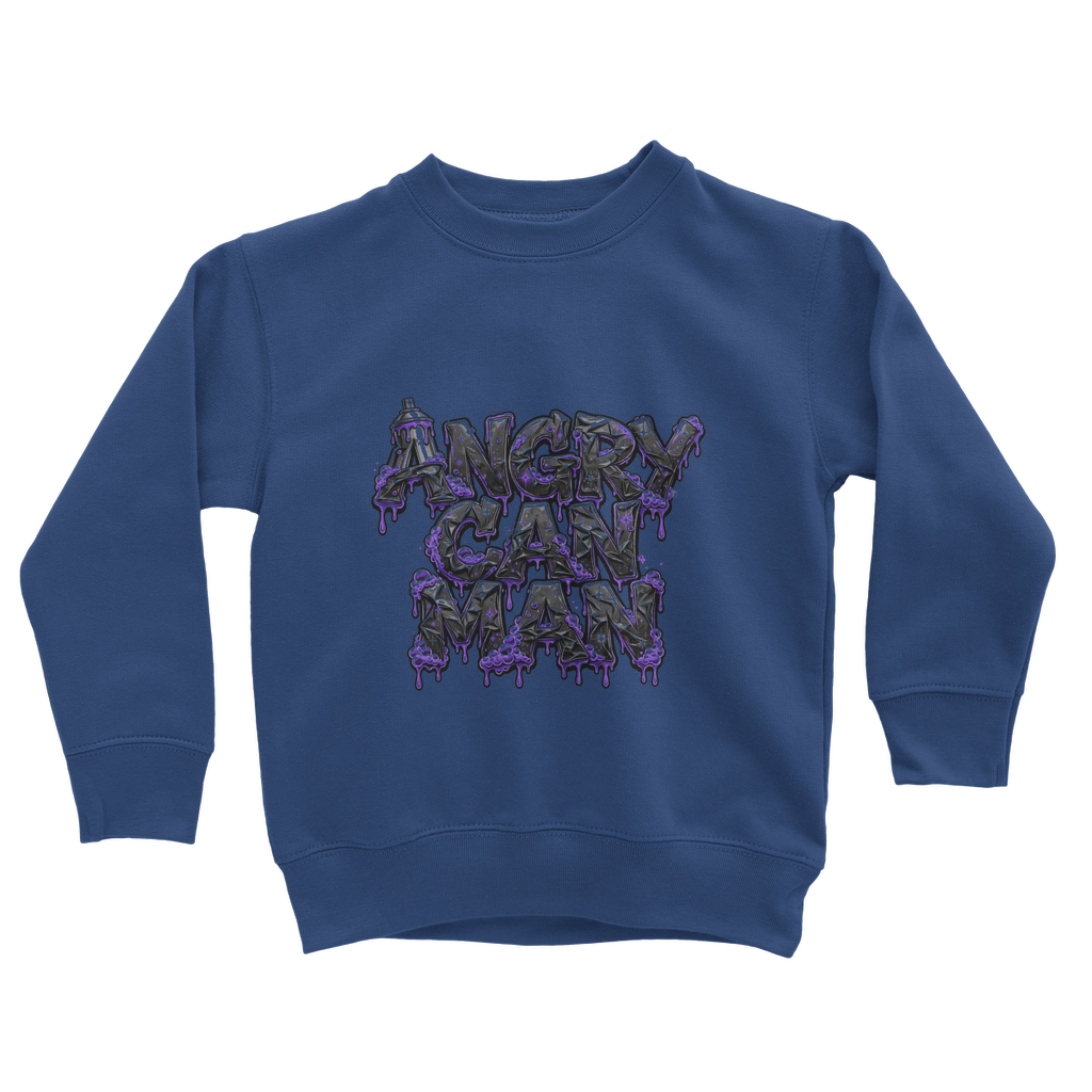 ANGRY CAN MAN 3.0 Classic Kids Sweatshirt