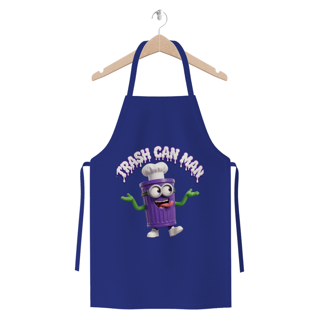 TRASH CAN MAN Premium Jersey Apron