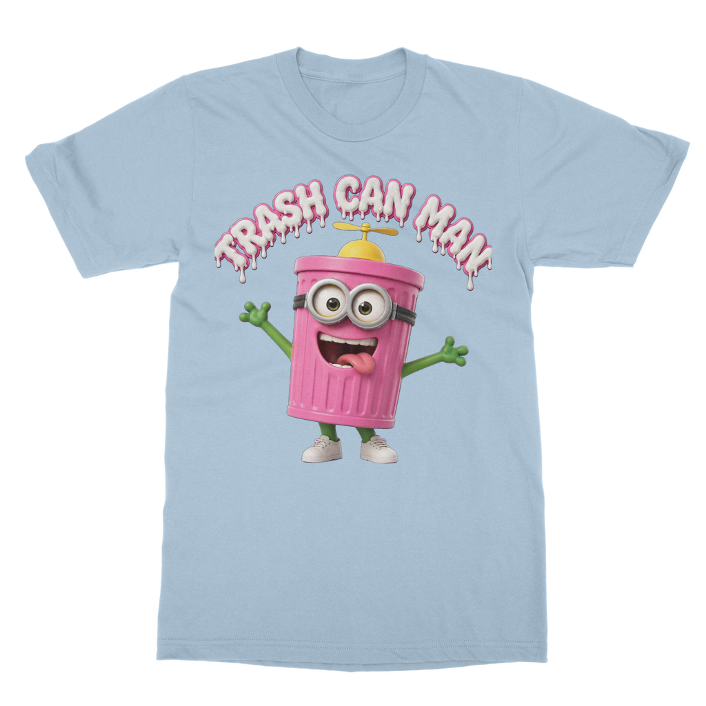 TRASH CAN MAN Classic Heavy Cotton Adult T-Shirt