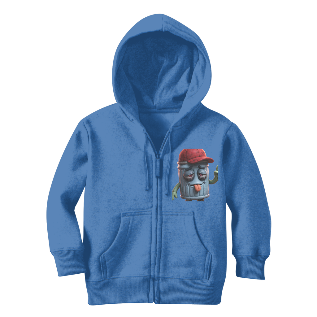 ANGRY CAN MAN 3.0 Classic Kids Zip Hoodie