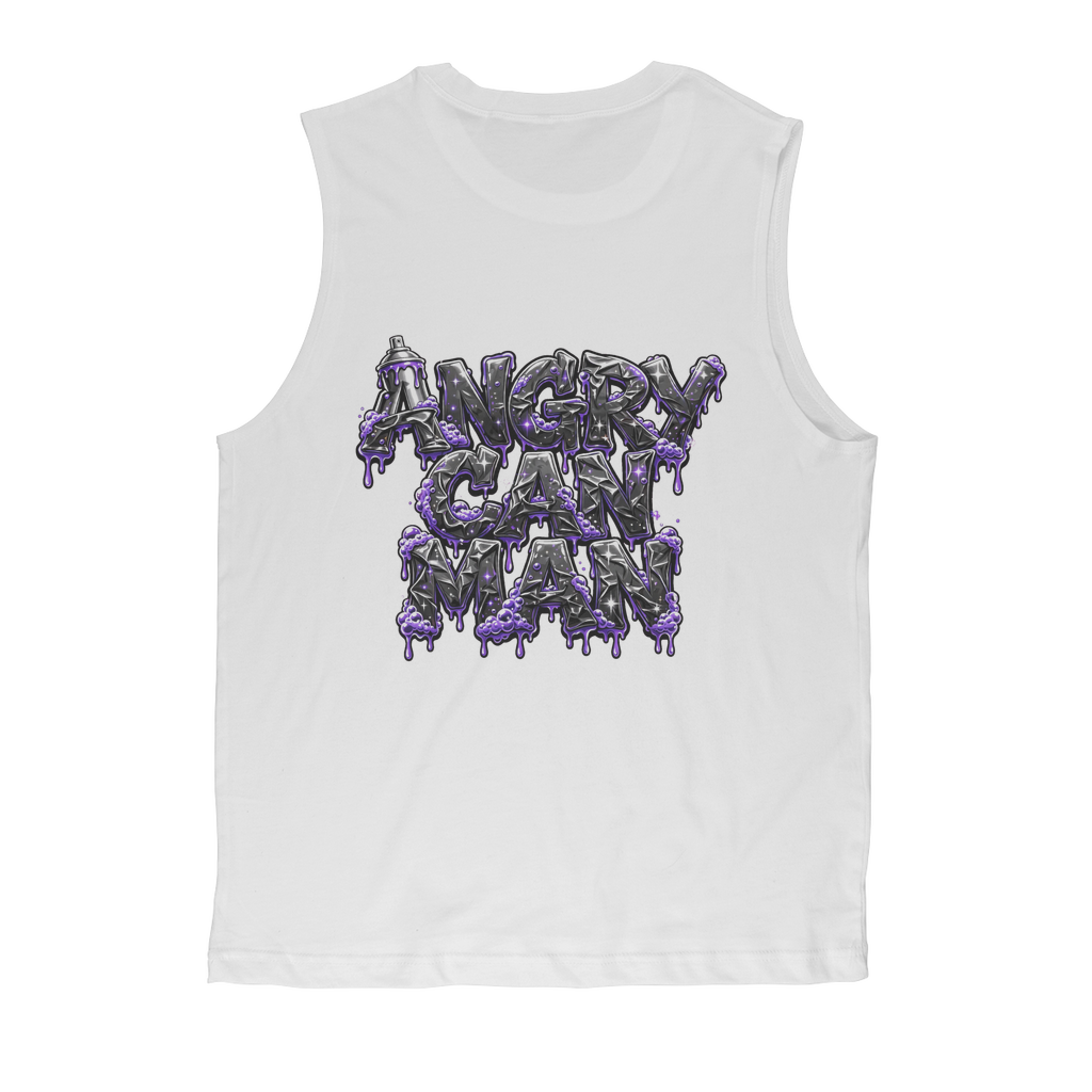 ANGRY CAN MAN 3.0 Classic Adult Muscle Top
