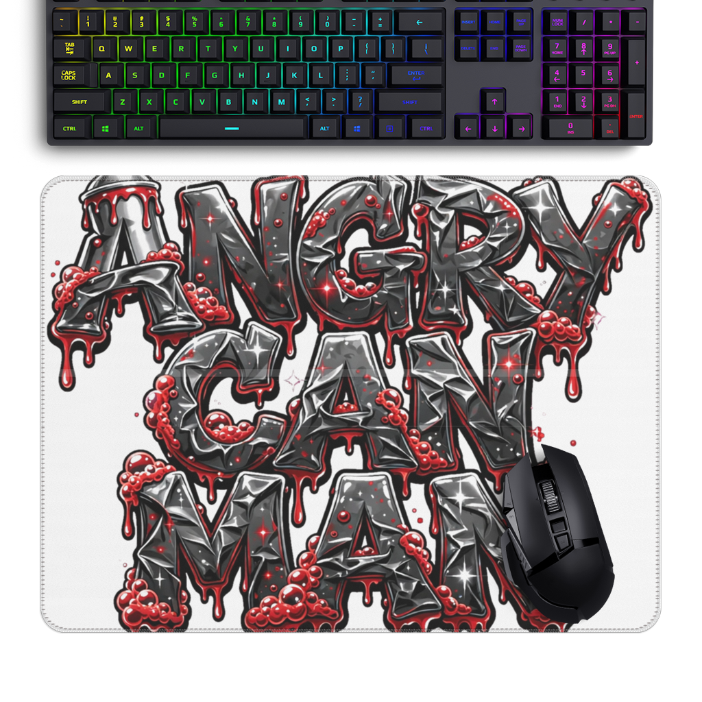 ANGRY CAN MAN 2.0 Large Gaming Pad