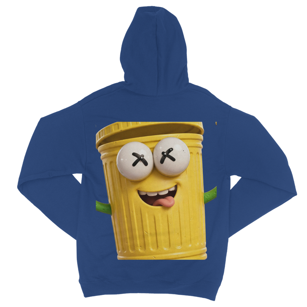 TRASH CAN MAN Classic Adult Zip Hoodie