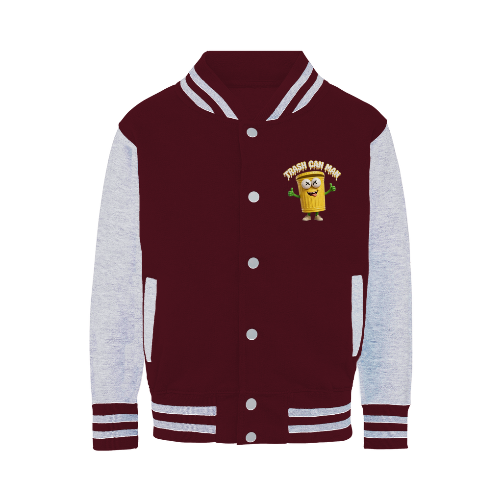TRASH CAN MAN Varsity Jacket