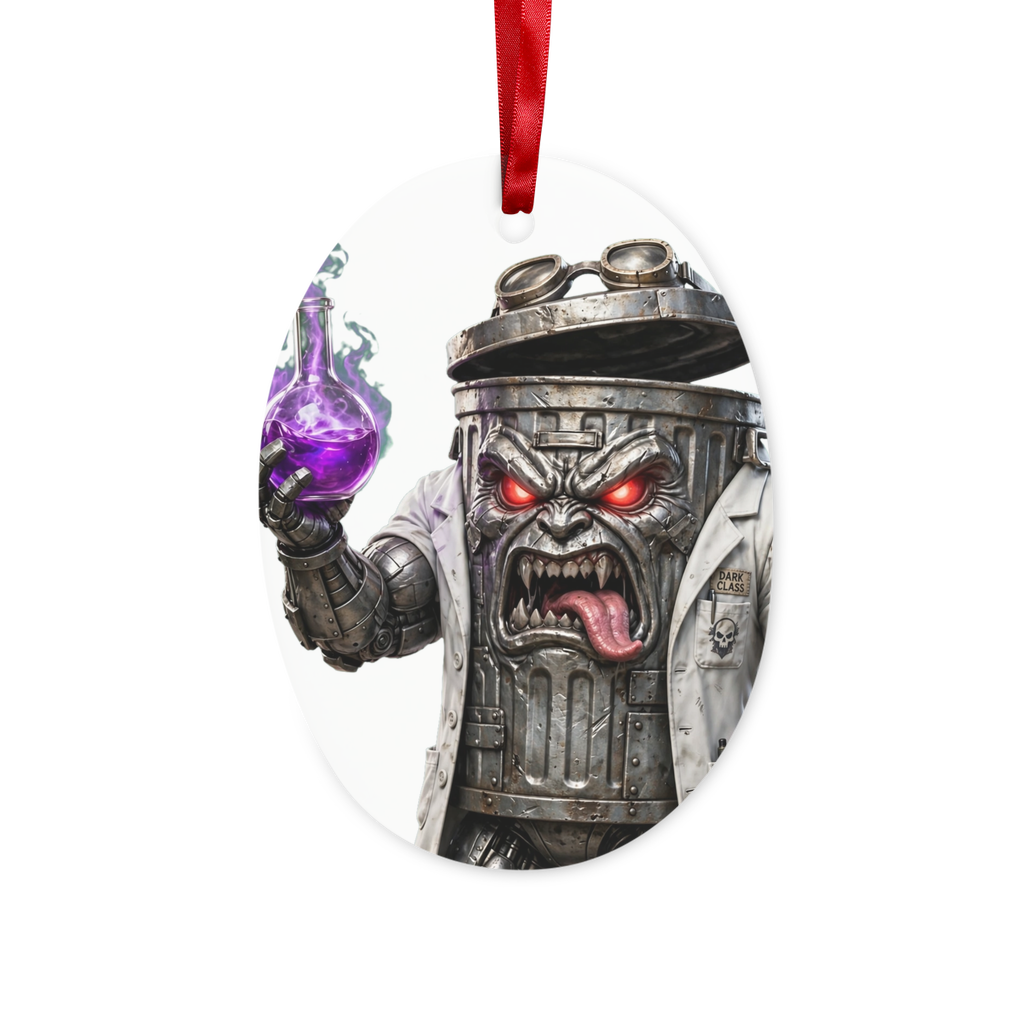 ANGRY CAN MAN 3.0 Ceramic Hanging Ornament