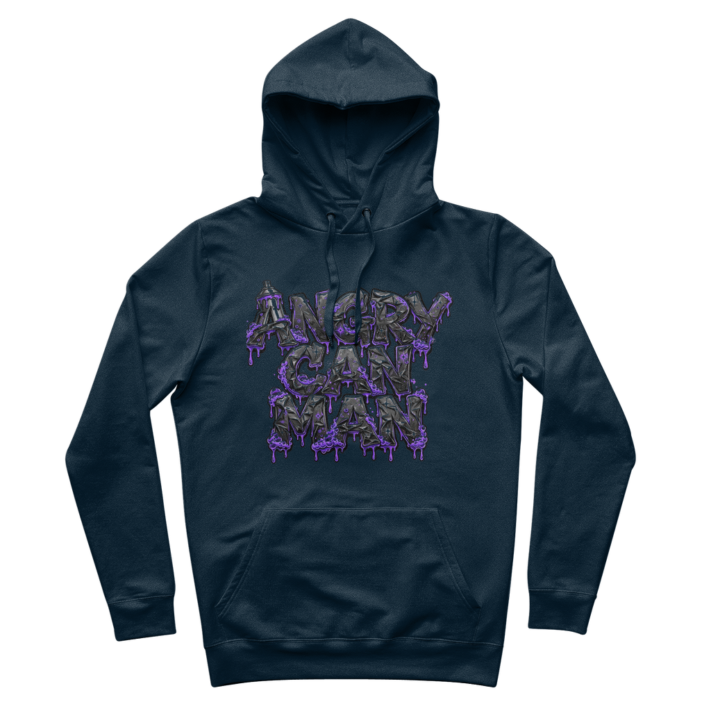 ANGRY CAN MAN 2.0 100% Organic Cotton Hoodie
