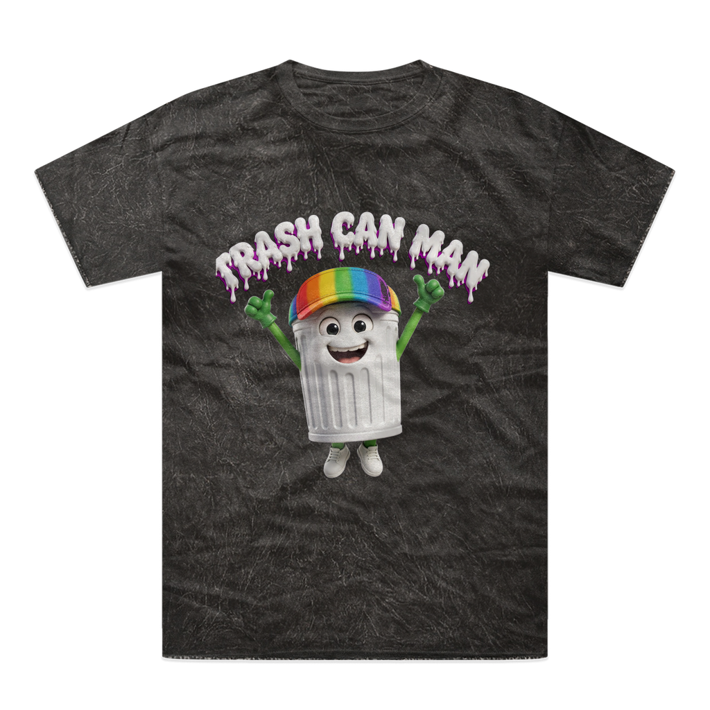 TRASH CAN MAN Tie-Dye T-Shirt