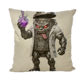 ANGRY CAN MAN 3.0 Throw Pillow with Insert