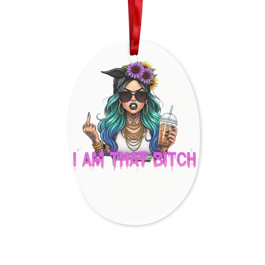 SARCASM 105 Ceramic Hanging Ornament