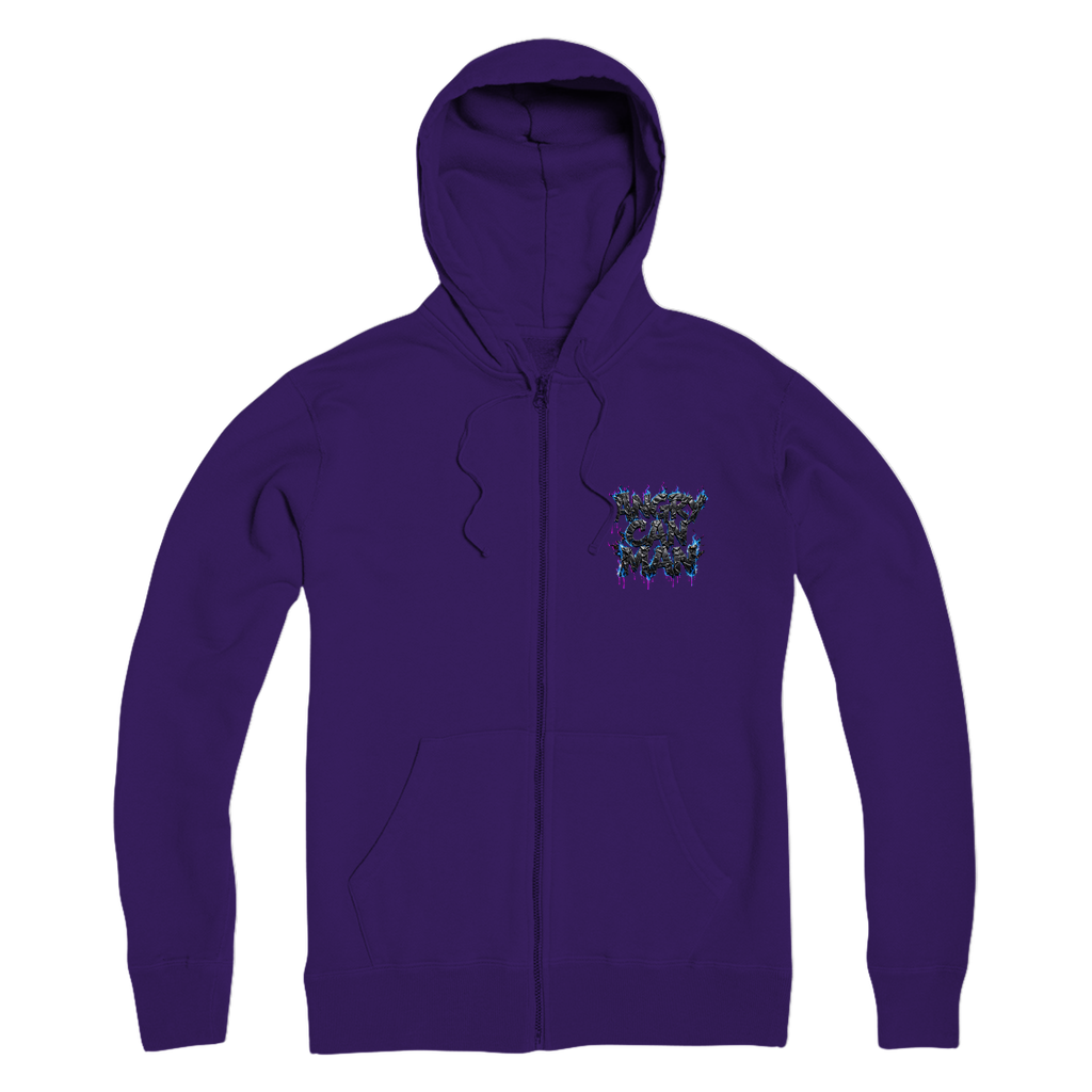angry can man Premium Adult Zip Hoodie