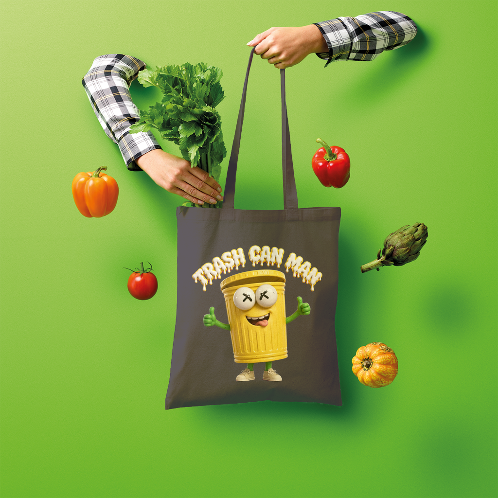TRASH CAN MAN Shopper Tote Bag