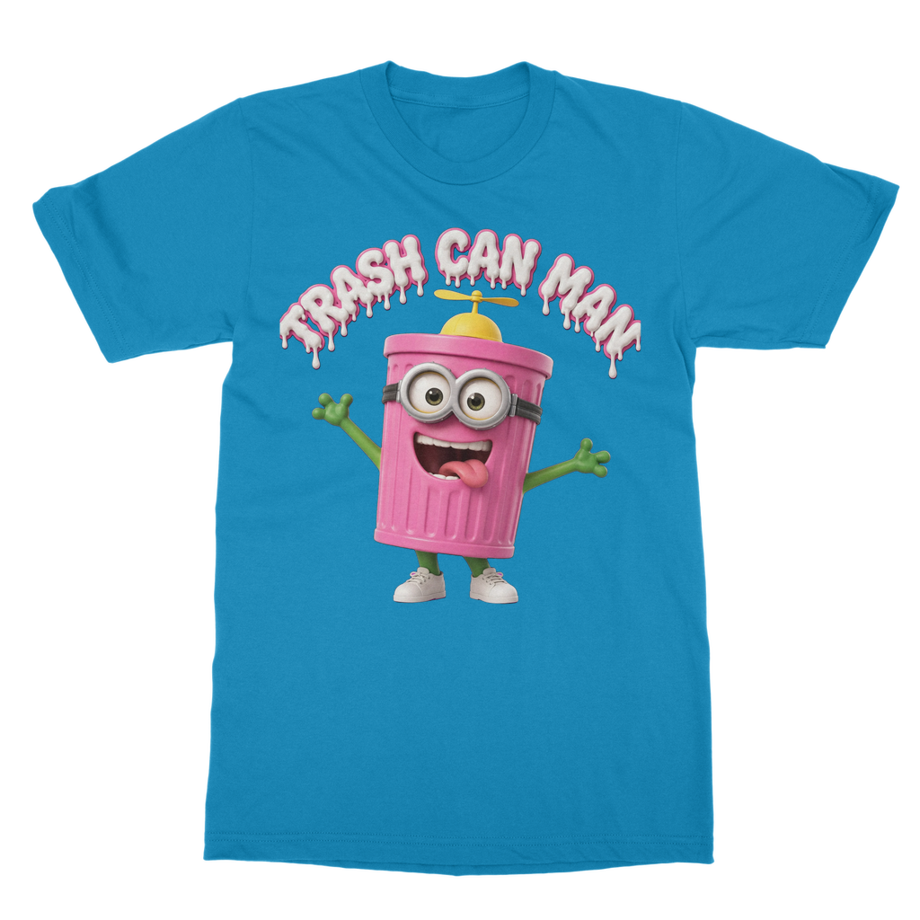 TRASH CAN MAN Classic Heavy Cotton Adult T-Shirt