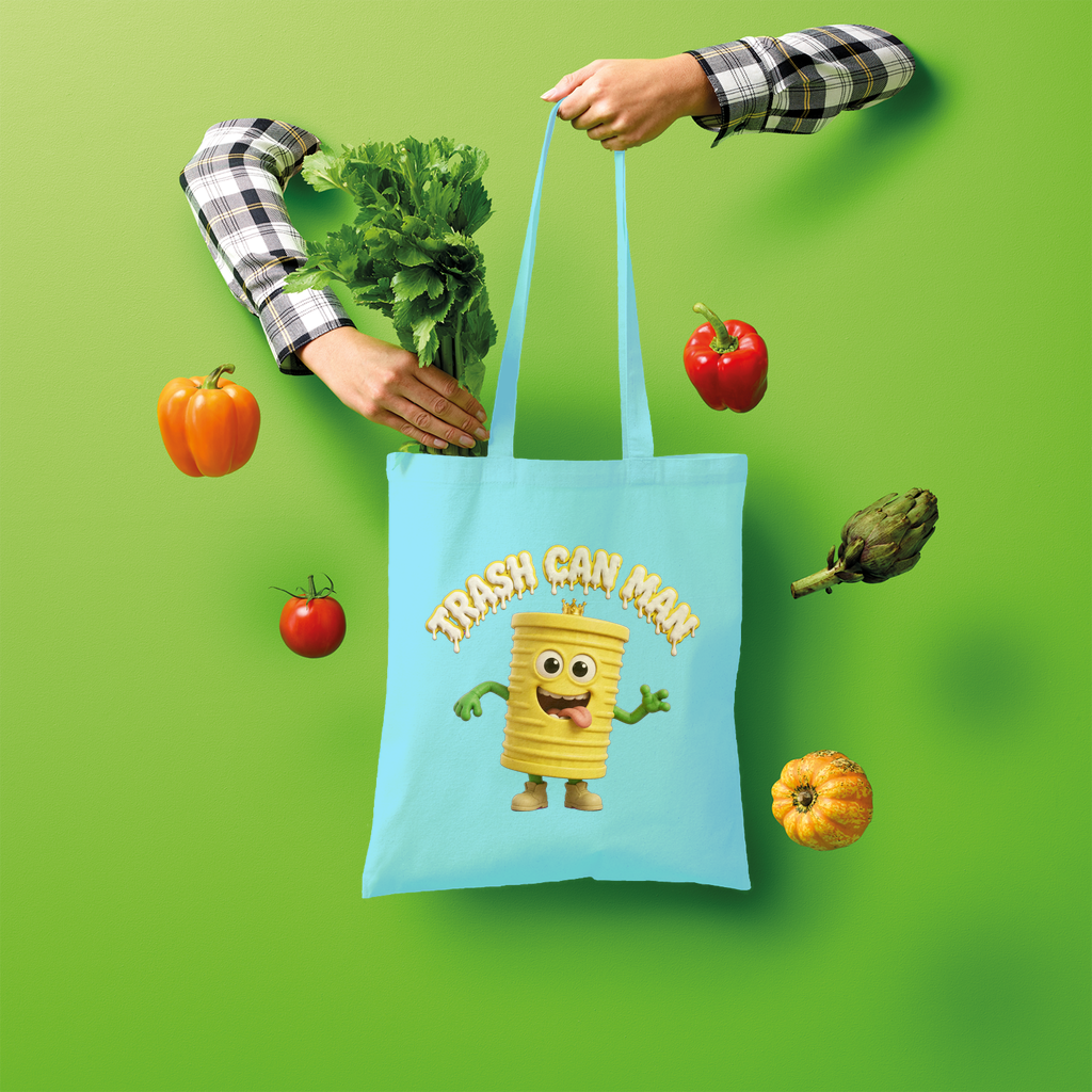 TRASH CAN MAN Shopper Tote Bag