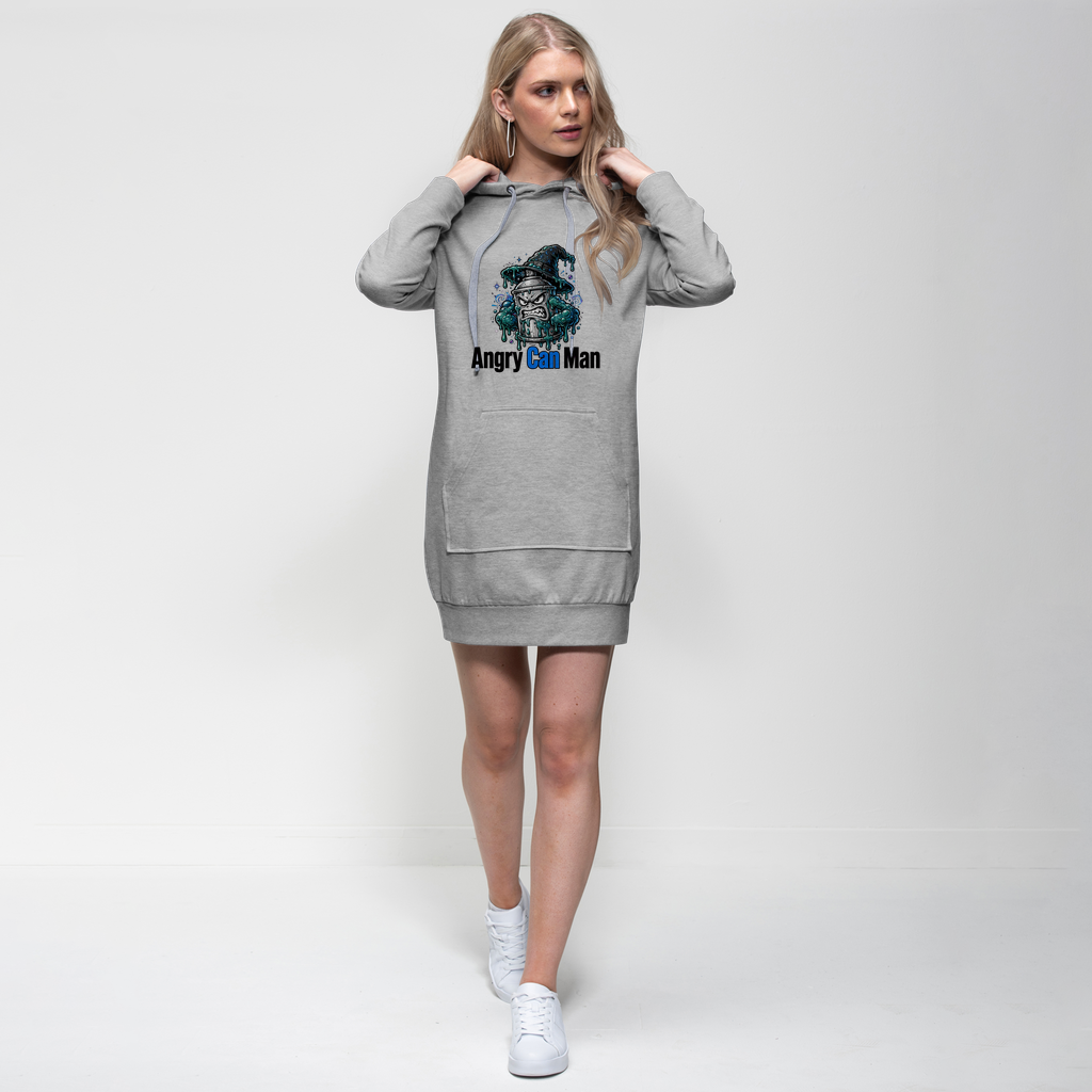 ANGRY CAN MAN 2.0 Premium Adult Hoodie Dress