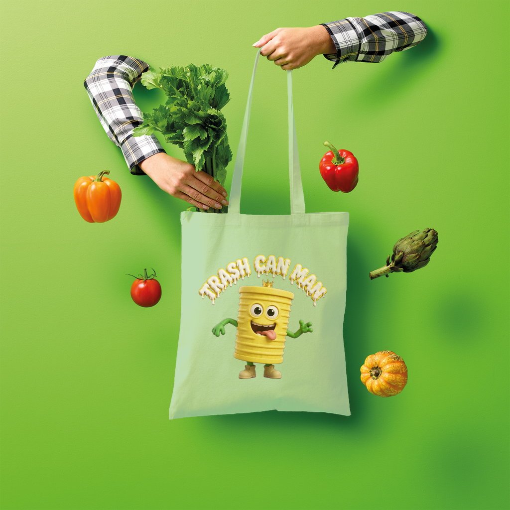 TRASH CAN MAN Shopper Tote Bag