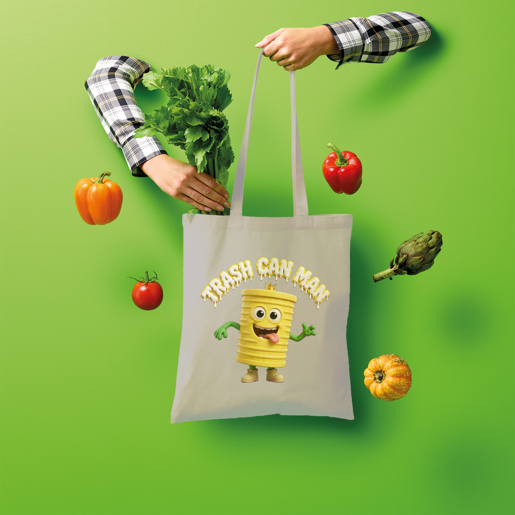 TRASH CAN MAN Shopper Tote Bag