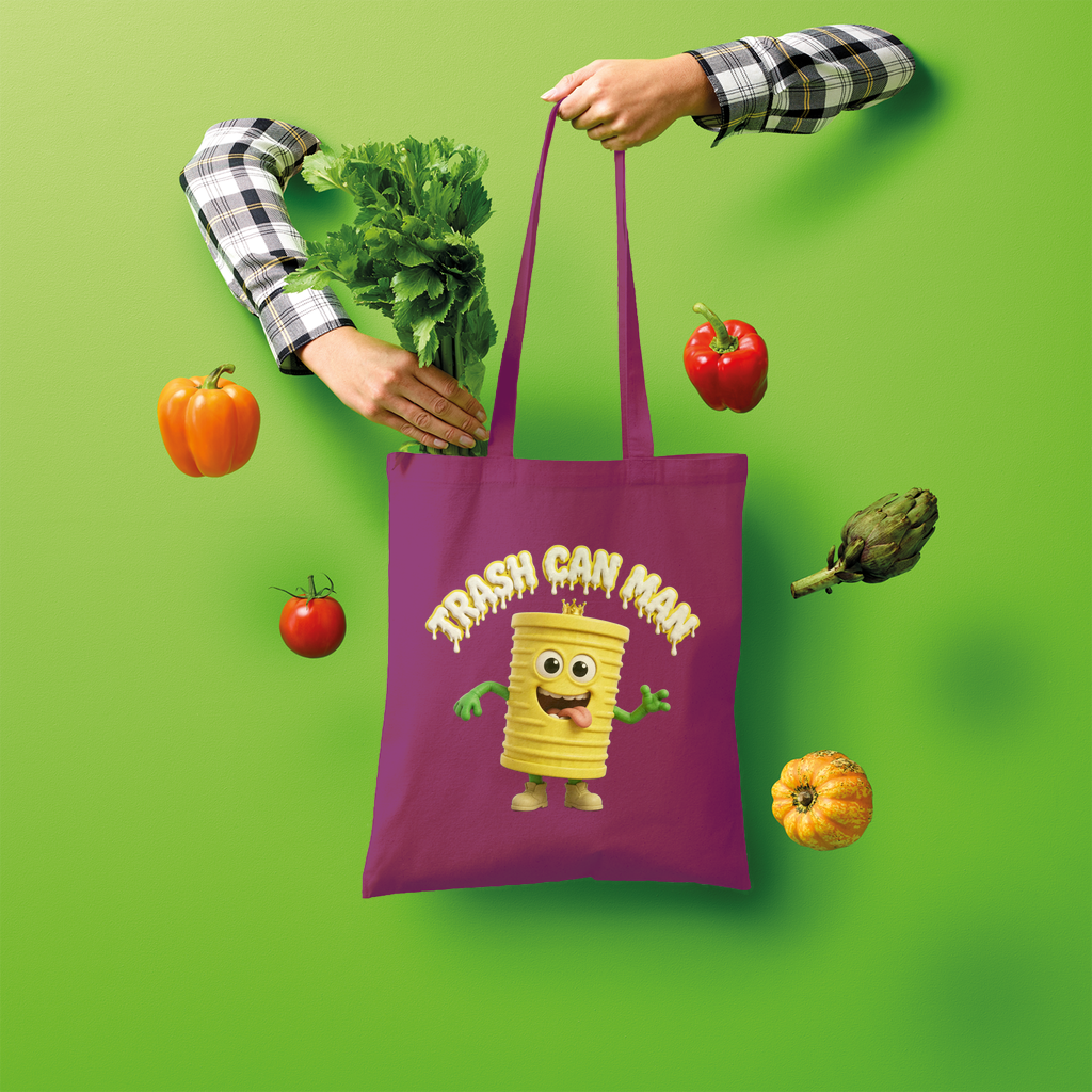 TRASH CAN MAN Shopper Tote Bag