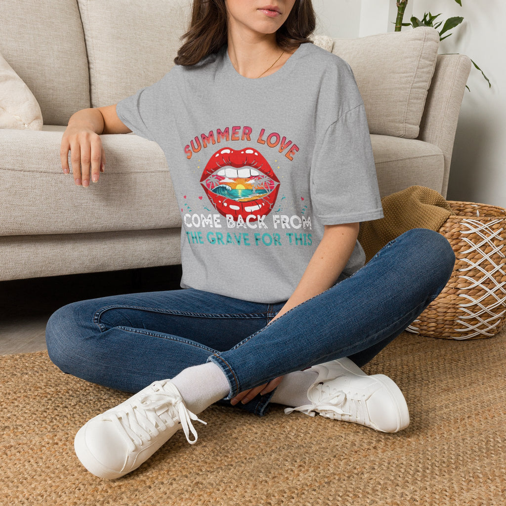 Copy of T‑Shirt — Vintage Sunrise 'Some People Are Like Sunrises' Graphic Tee