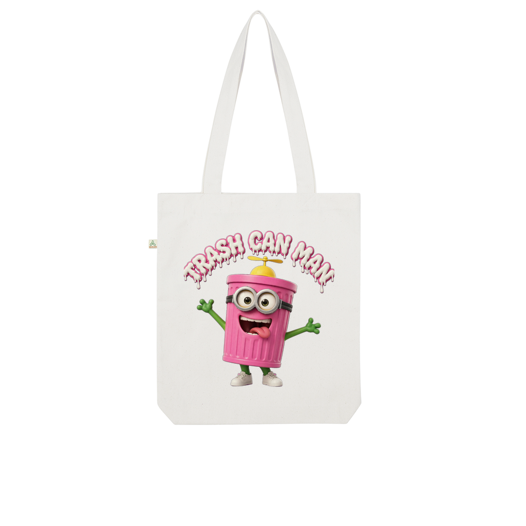 TRASH CAN MAN Organic Tote Bag