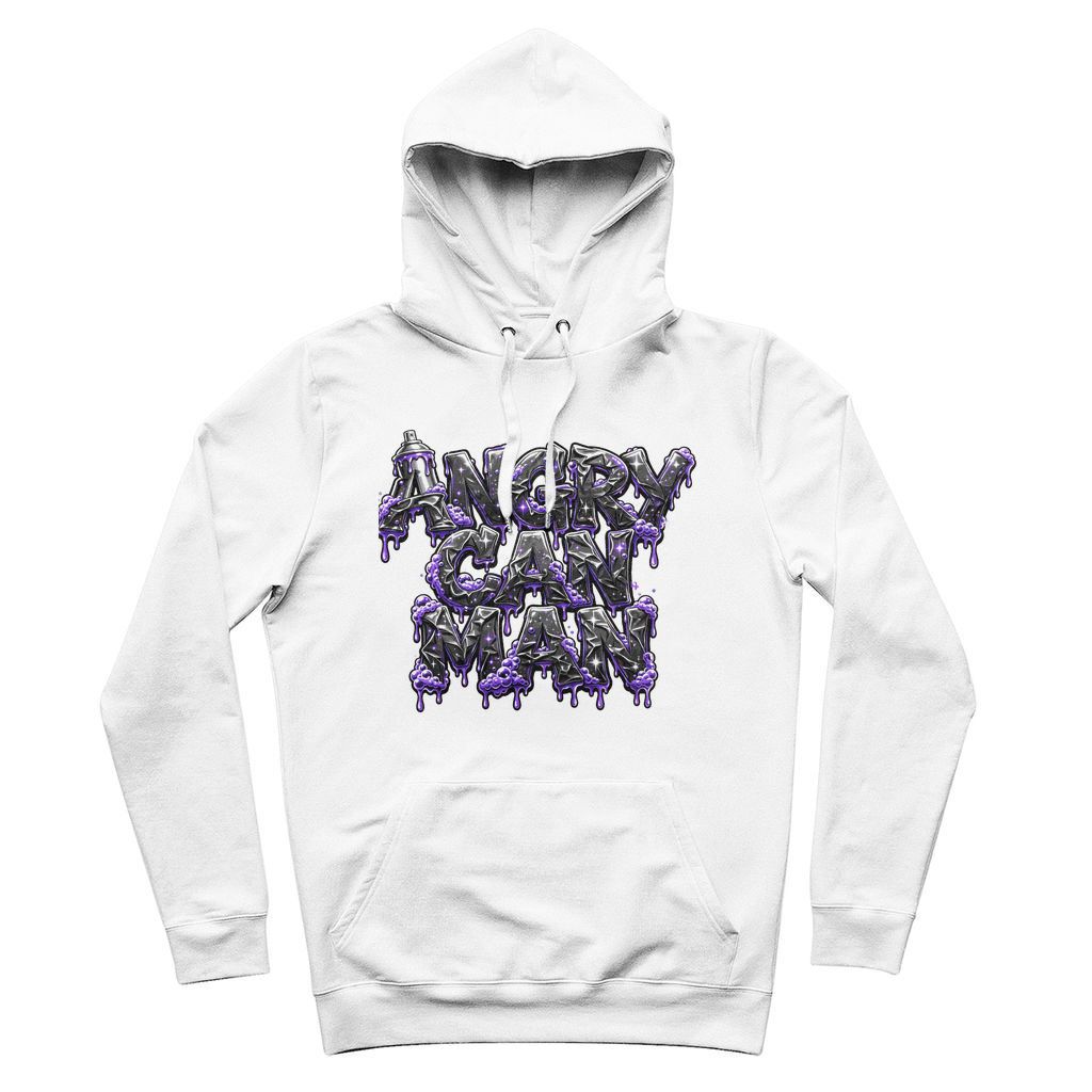 ANGRY CAN MAN 2.0 100% Organic Cotton Hoodie