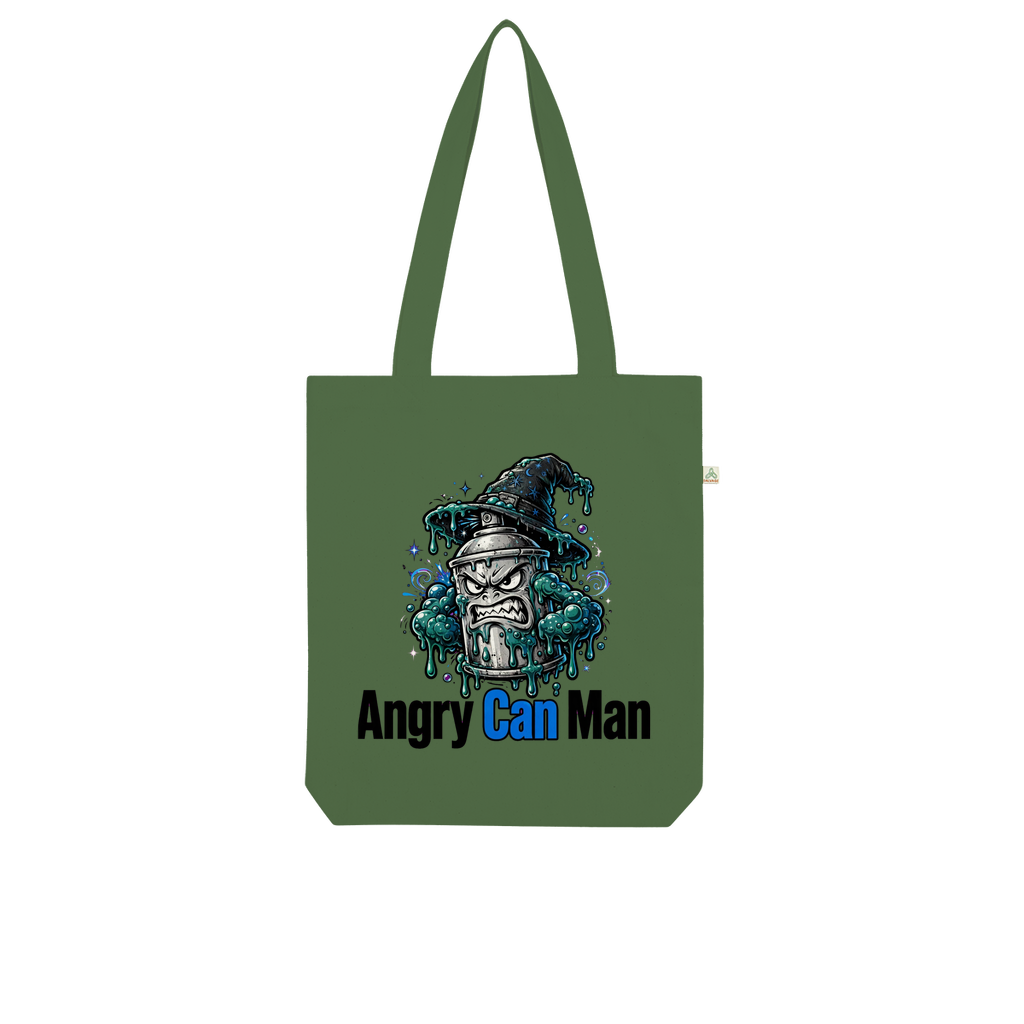 ANGRY CAN MAN 2.0 Organic Tote Bag