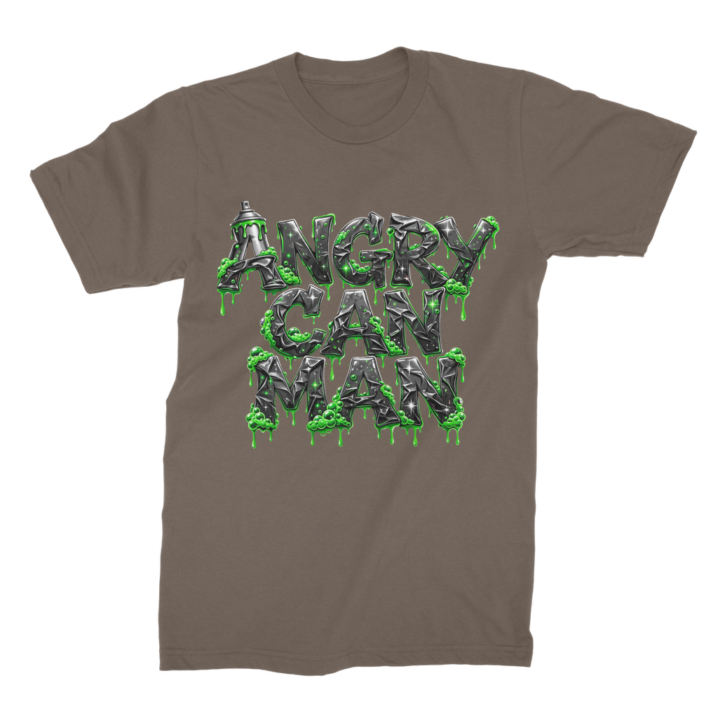 ANGRY CAN MAN 2.0 Unisex Cotton T-Shirt