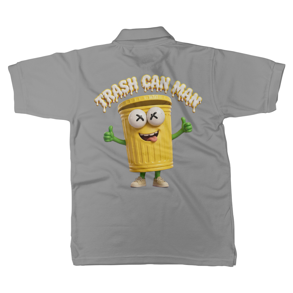 TRASH CAN MAN Classic Adult Polo Shirt