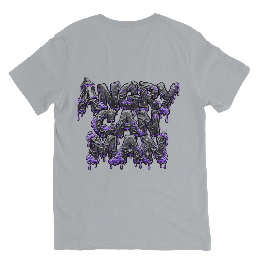 ANGRY CAN MAN 3.0 Classic V-Neck T-Shirt