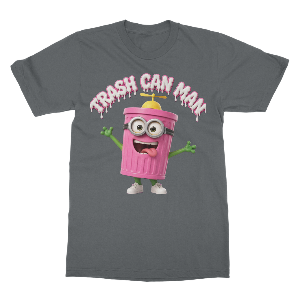 TRASH CAN MAN Classic Heavy Cotton Adult T-Shirt