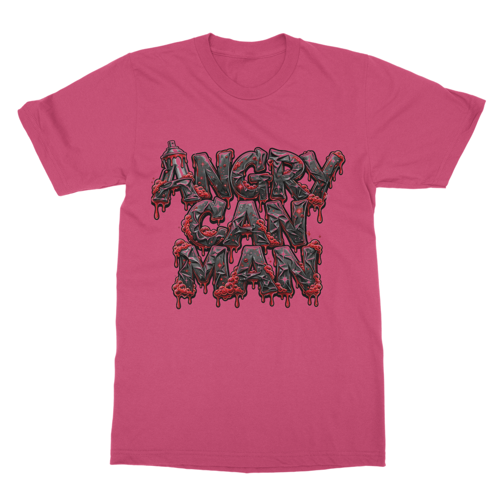 ANGRY CAN MAN 2.0 Classic Heavy Cotton Adult T-Shirt