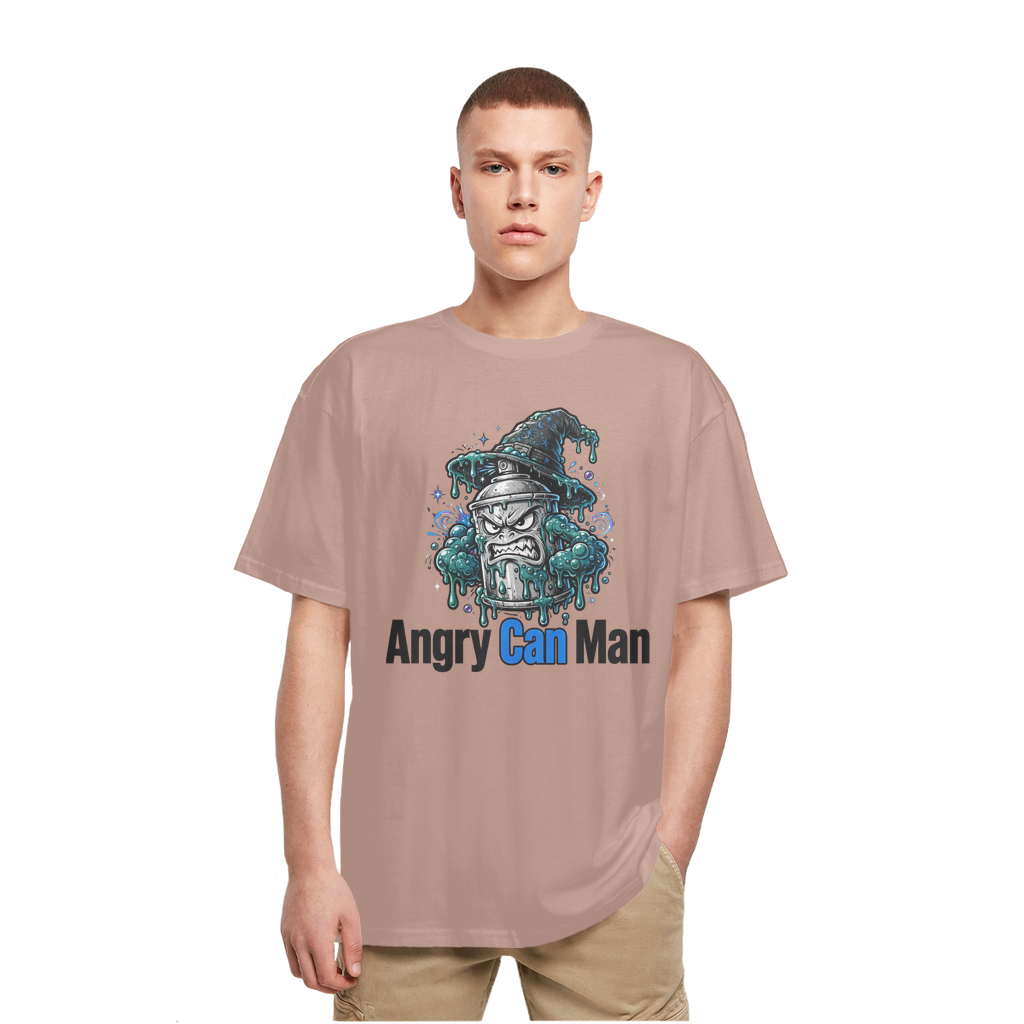 ANGRY CAN MAN 2.0 Heavy Oversized T-Shirt