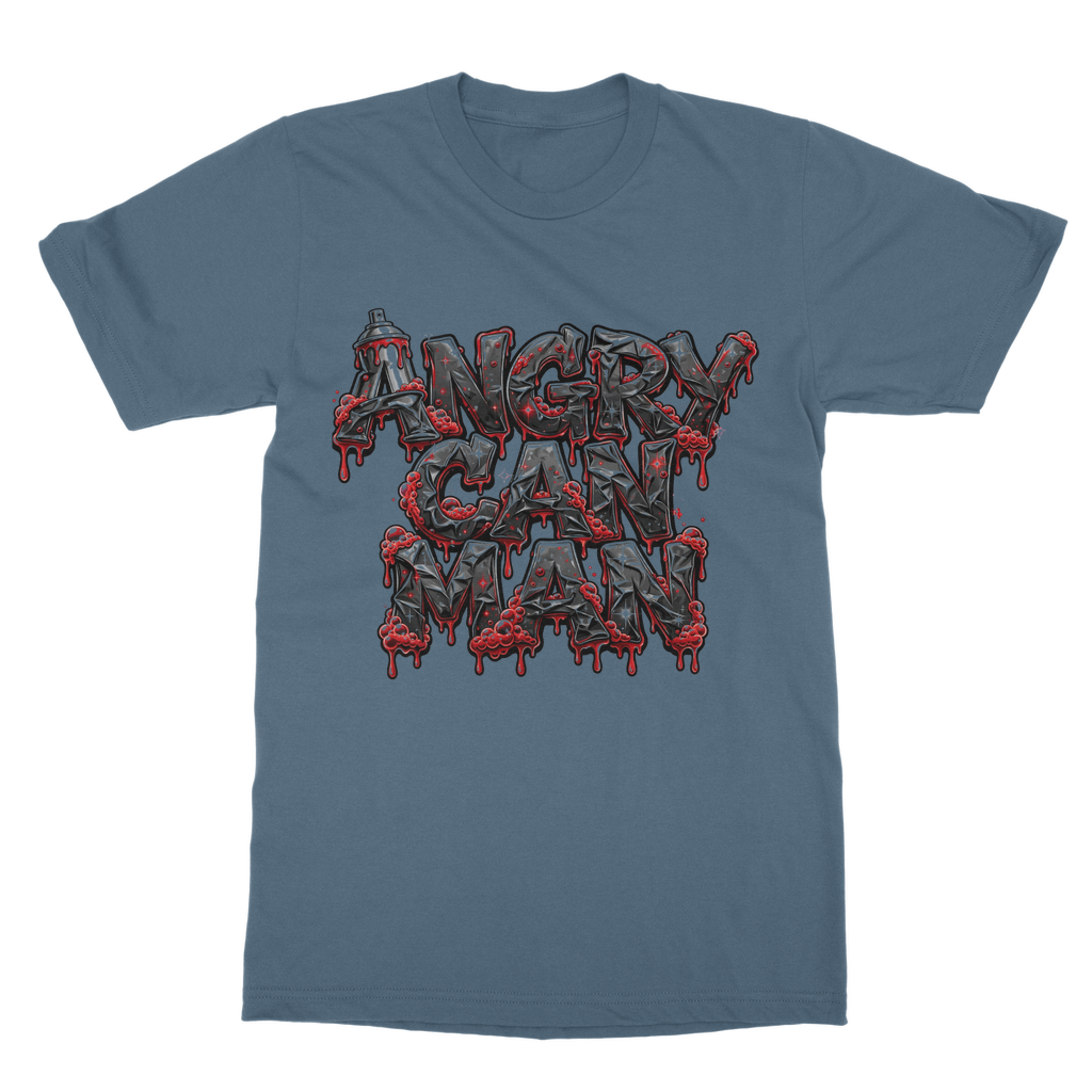 ANGRY CAN MAN 2.0 Classic Heavy Cotton Adult T-Shirt