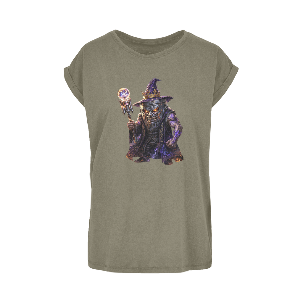 angry can man Women's Extended Shoulder T-Shirt XS-5XL