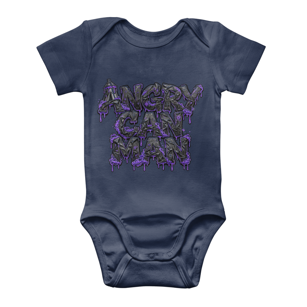 ANGRY CAN MAN 3.0 Classic Baby Onesie Bodysuit