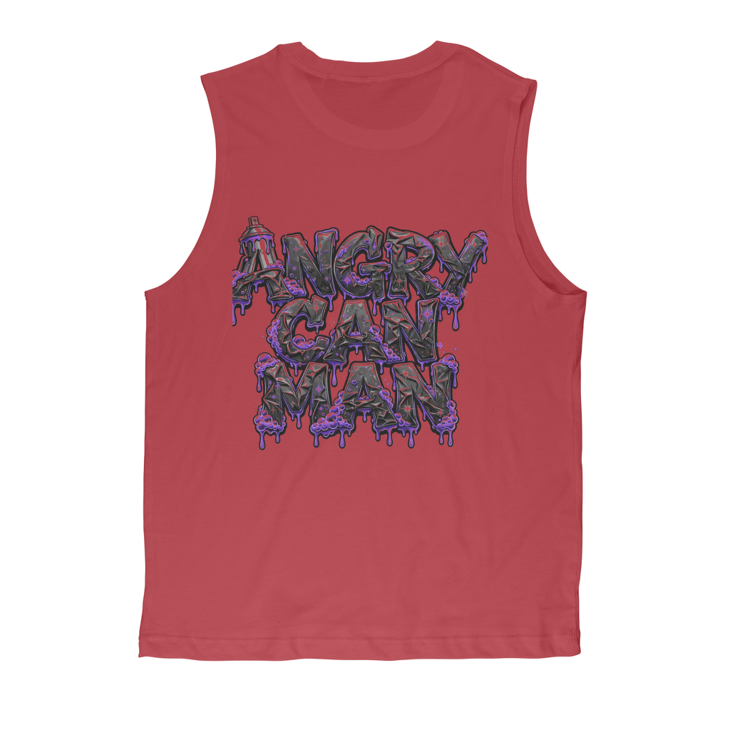 ANGRY CAN MAN 3.0 Premium Adult Muscle Top