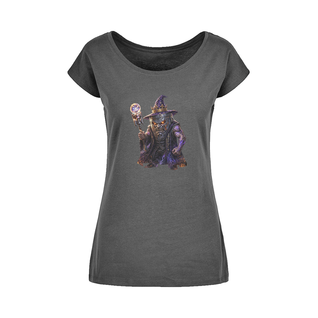 angry can man Wide Neck Womens T-Shirt XS-5XL