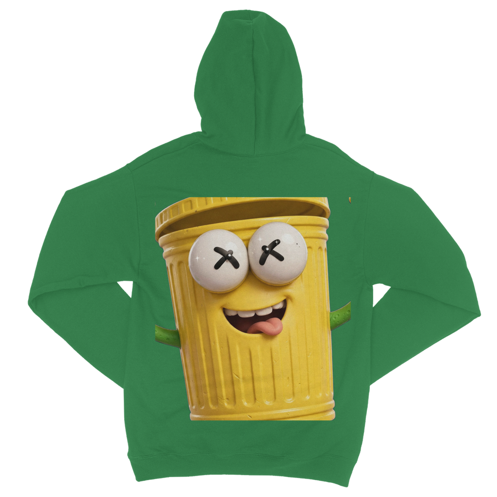 TRASH CAN MAN Classic Adult Zip Hoodie