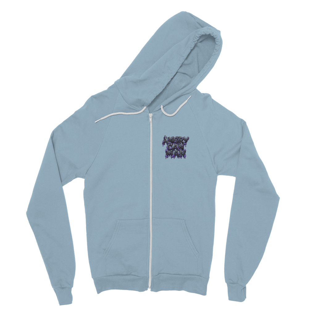 ANGRY CAN MAN 2.0 Classic Adult Zip Hoodie