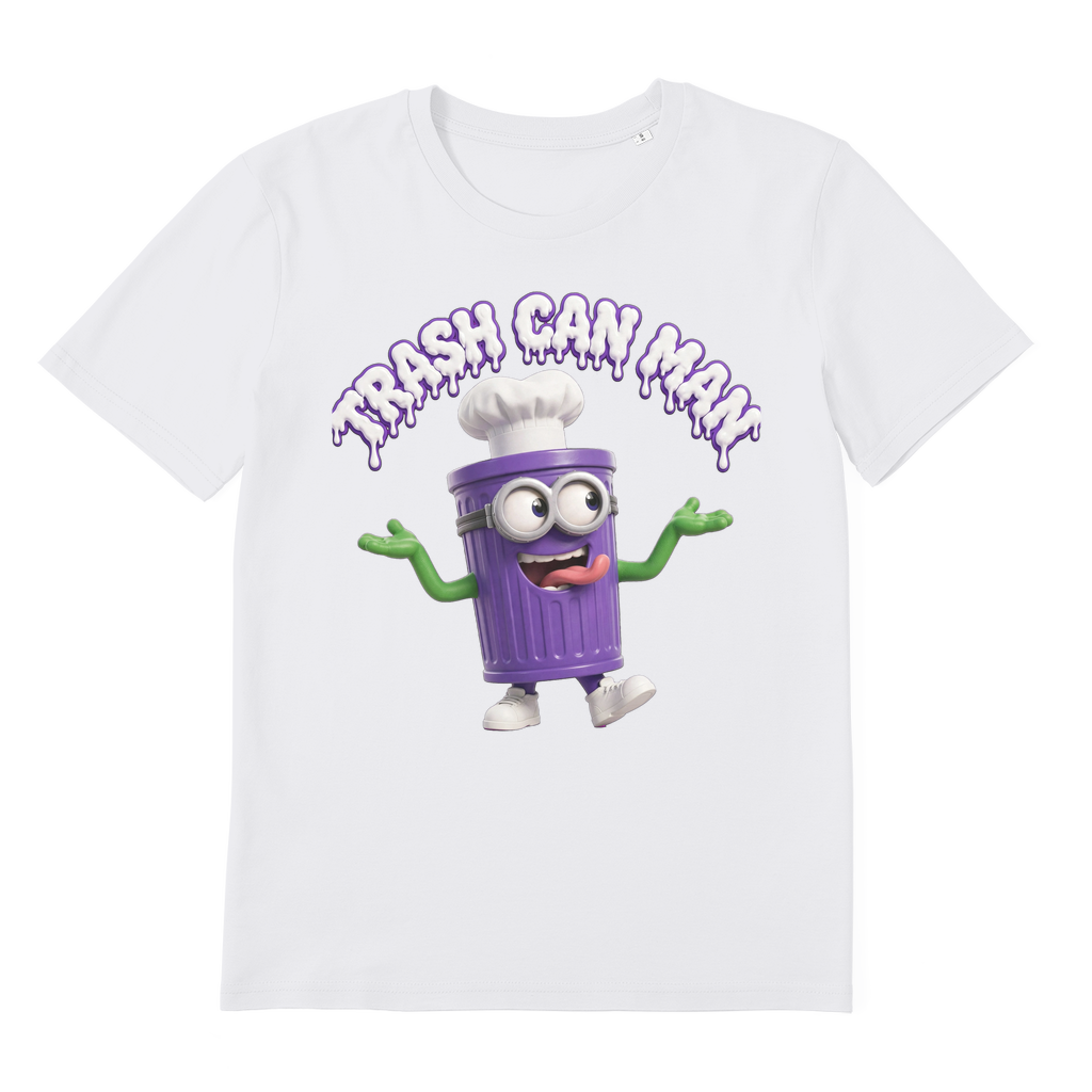 TRASH CAN MAN Premium Organic Adult T-Shirt