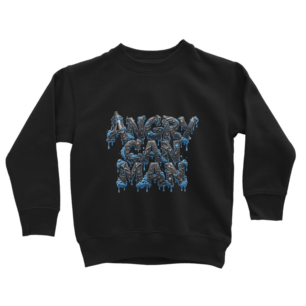 ANGRY CAN MAN 2.0 Classic Kids Sweatshirt