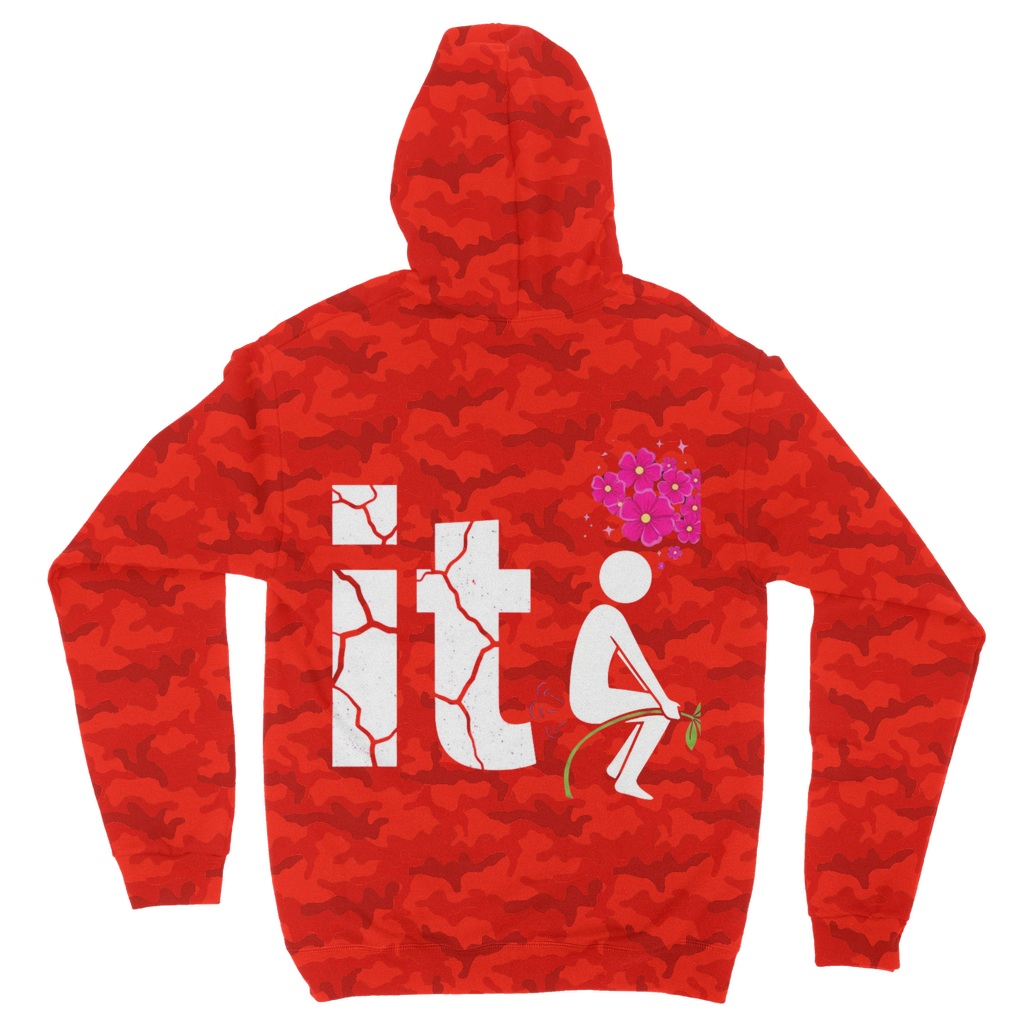SARCASM 105 Camouflage Adult Hoodie