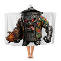 ANGRY CAN MAN 3.0 Premium Adult Hooded Blanket